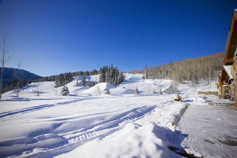 ski jumps at Buttermilk, Aspen, CO