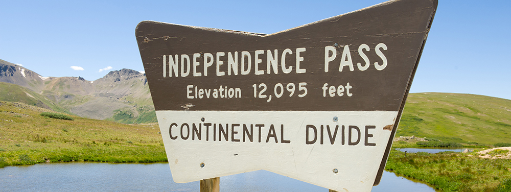 Aspen's Independence Pass in Summer