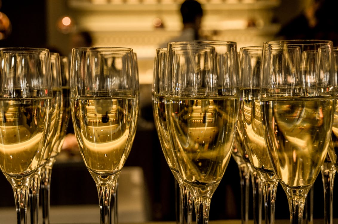aspen champagne toast