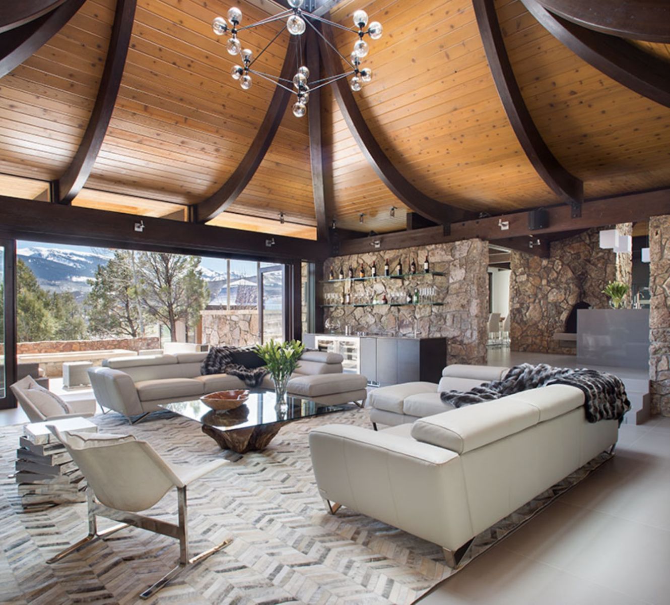 contemporary mclain flats estate aspen colorado luxury rental
