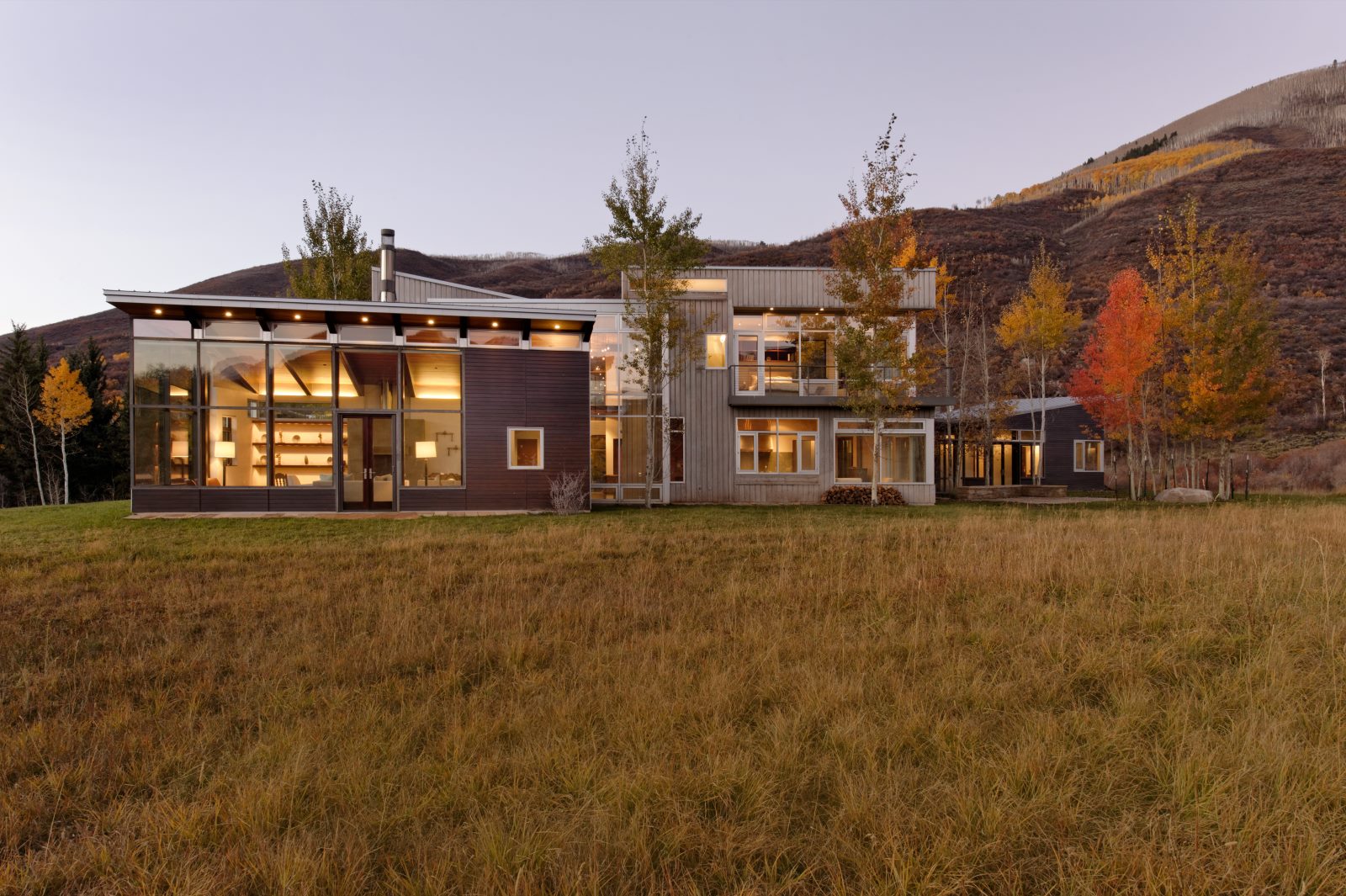 private contemporary estate rental in aspen colorado