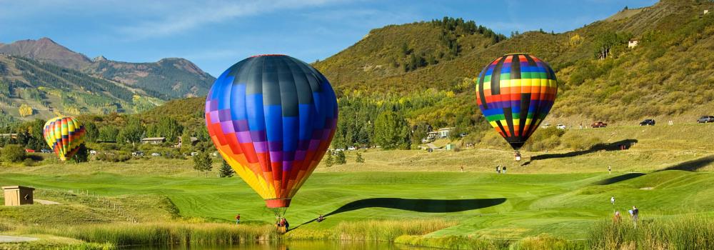 Hot Air Ballooning in Aspen Snowmass