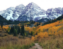 fall maroon bells