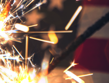 independence day sparklers